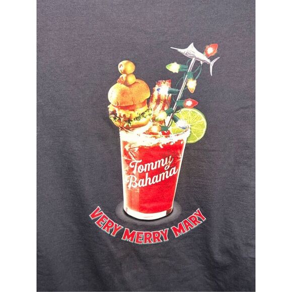 NWT Tommy Bahama Holiday T Shirt “Very Merry Mary” Size Small #59 - Picture 3 of 5